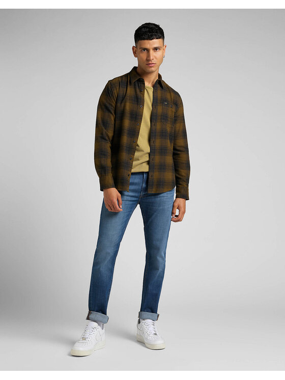 Lee Lee Jeans DAREN ZIP FLY Blu Straight Fit