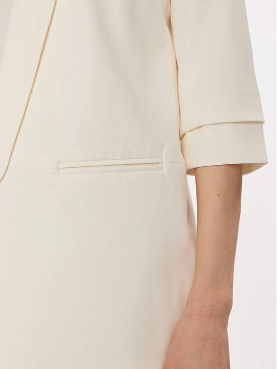 ONLY ONLY Marynarka Elly 15197451 Biały Regular Fit