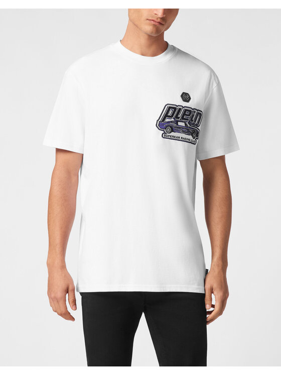 PHILIPP PLEIN PHILIPP PLEIN T-shirt 21657 Bianco Regular Fit