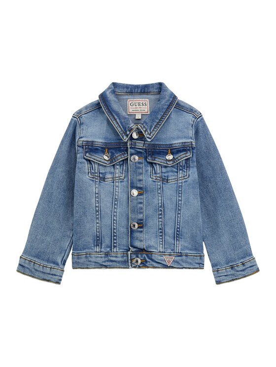 Guess Kids Guess Kids Kurtka przejściowa 166505 Niebieski Classic Fit