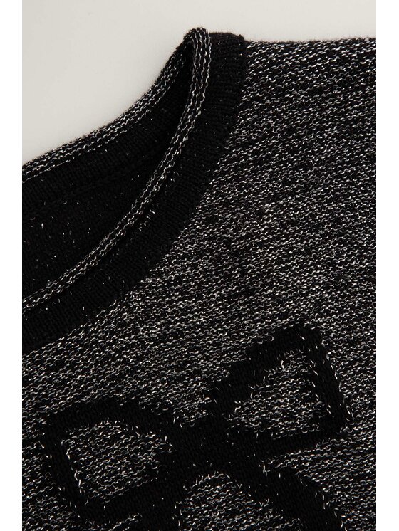 Coccodrillo Coccodrillo Sweter ZC5172103EPG-024 Czarny Regular Fit