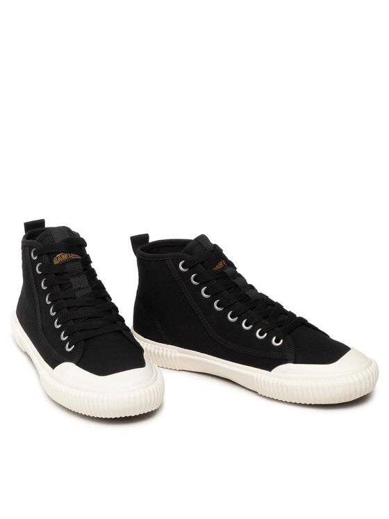 G-Star Raw G-Star Raw Sneakers aus Stoff Noril Mid Cvs Lgo W 2211 029705 Schwarz