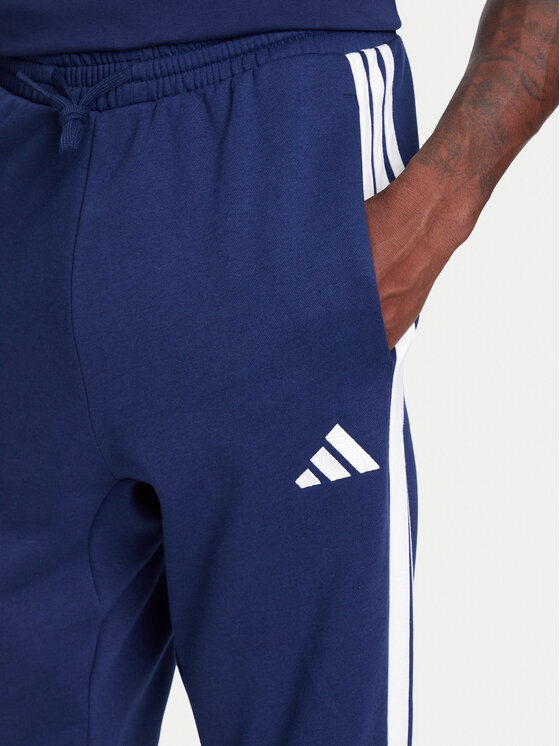 adidas adidas Spodnie dresowe Essentials 3-Stripes JD1859 Niebieski Regular Fit