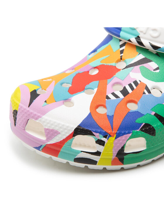 Crocs Crocs Șlapi Classic Retro Resort Clog 207849 Colorat