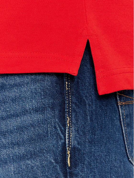 Tommy Hilfiger Tommy Hilfiger Polokošeľa 1985 MW0MW17771 Červená Slim Fit
