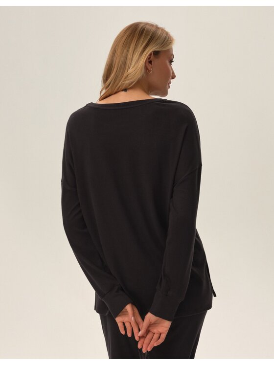 Esotiq Esotiq Bluza 42202 Szary Regular Fit