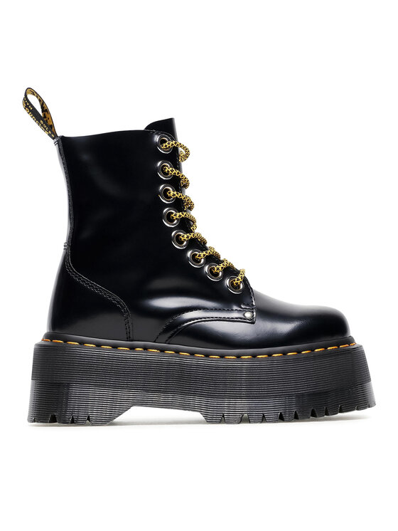 Dr. Martens Šņorzābaki Jadon Max 25566001 Melns