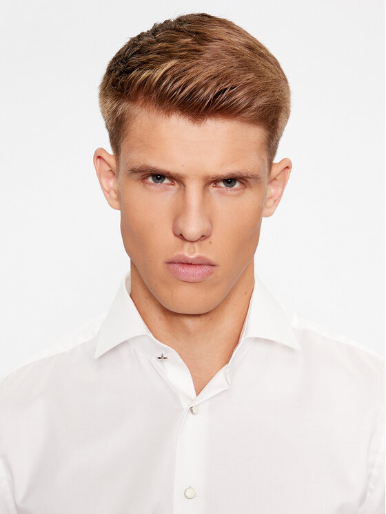 Eterna Eterna Särk 8217/F659 Valge Slim Fit
