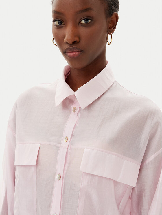 Rinascimento Rinascimento Camicia CFC0123656003 Rosa Relaxed Fit
