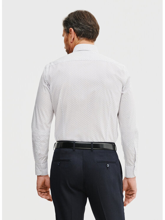 Pako Lorente Pako Lorente Koszula P25SF-1X-046 Biały Slim Fit