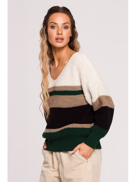 Made of Emotion Made of Emotion Sweter M686 Zielony
