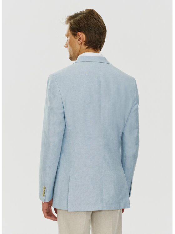 Pako Lorente Pako Lorente Marynarka P24SF-3X-020 Błękitny Slim Fit