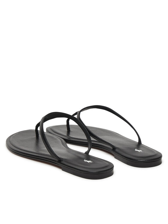 Polo Ralph Lauren Polo Ralph Lauren Šlepetės per pirštą 818P01594001 Juoda