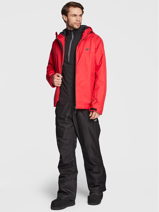 4F 4F Скиорско яке H4Z22-KUMN001 Червен Regular Fit
