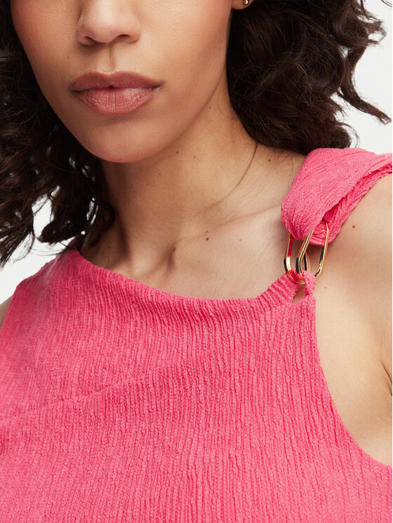French Connection French Connection Rochie cocktail Trixie 719S8 Roz închis Slim Fit