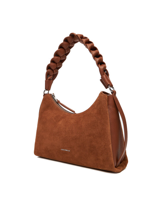 Coccinelle Coccinelle Geantă P6P Boheme Suede Bimaterial E1 P6P 13 03 01 Maro