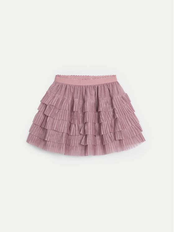 Mayoral Mayoral fustă din tulle 4902 Roz Regular Fit
