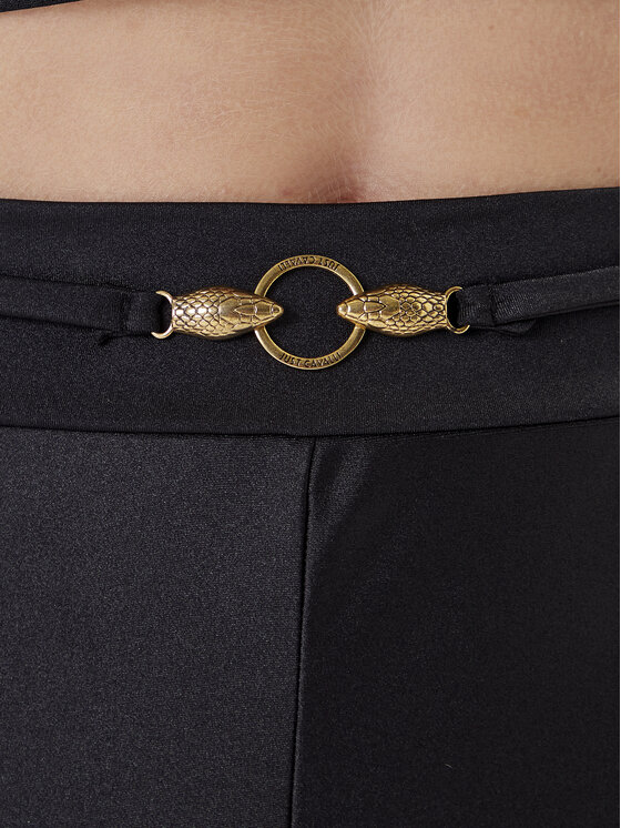 Just Cavalli Just Cavalli Клин 78PAC101 Черен Slim Fit