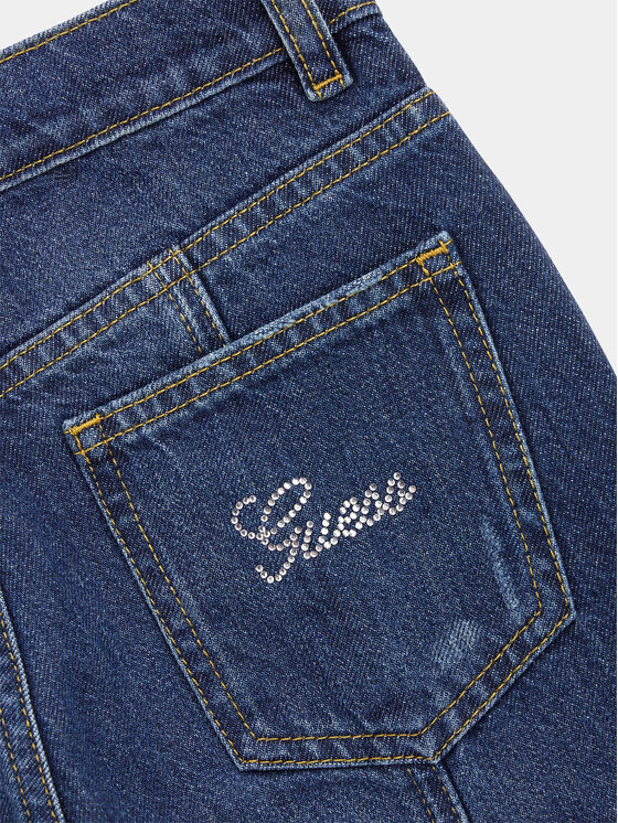 Guess Guess Τζιν J4RA07 D45E0 Μπλε Relaxed Fit