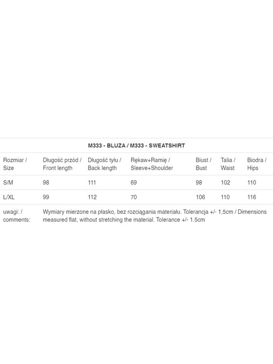Infinite You Infinite You Mikina M333 Sivá Basic Fit
