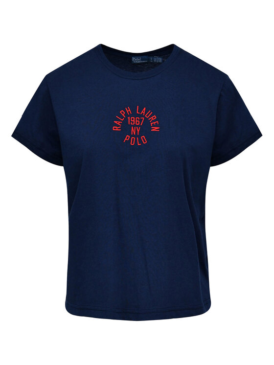 Polo Ralph Lauren Polo Ralph Lauren Majica 211965108001 Mornarsko modra Regular Fit