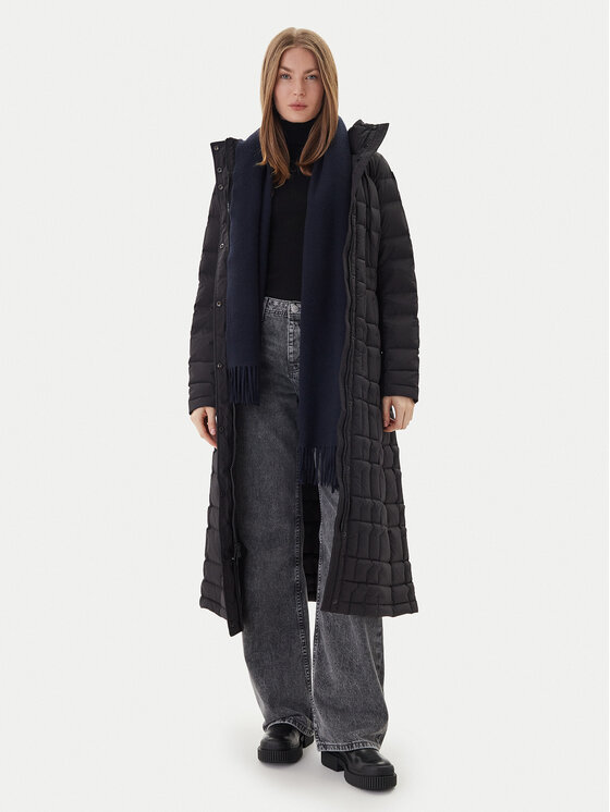 Blauer Blauer Пухено яке Impermeabile 25WBLDK03230 Черен Regular Fit