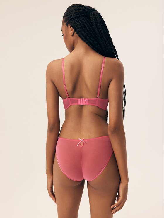 Esotiq Esotiq Biustonosz push-up 42869 Różowy