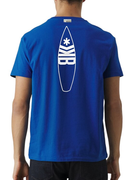 Bikkembergs Bikkembergs T-shirt T shirt - Bikkembergs - surf Blu Regular Fit