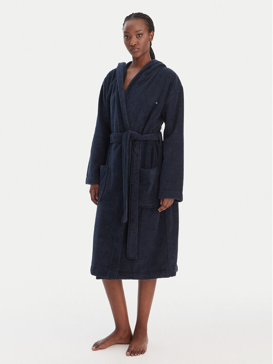 Tommy Hilfiger Tommy Hilfiger Župan UW0UW06153 Tmavomodrá