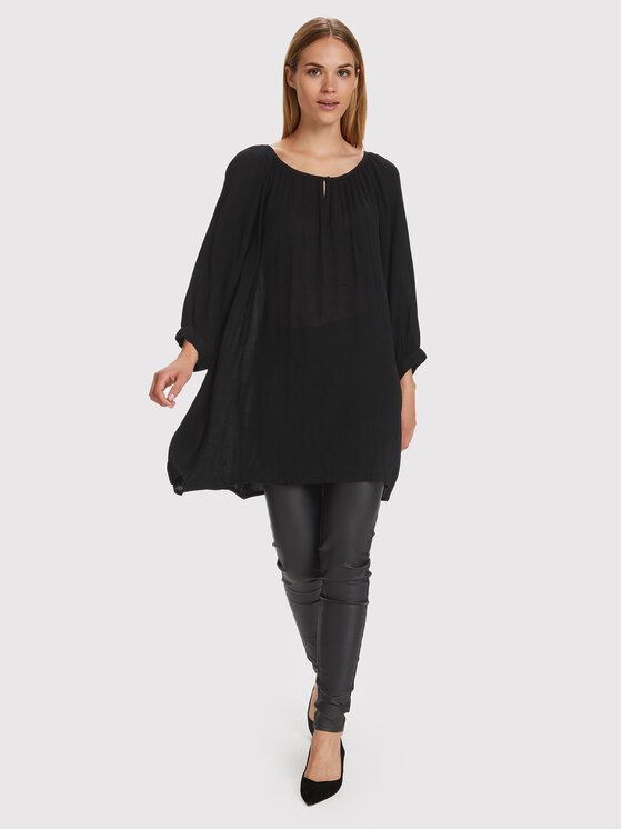 Kaffe Kaffe Tunika Amber 501030 Schwarz Relaxed Fit