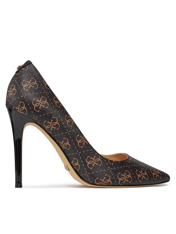 Guess Guess Pantofi cu toc subțire FL8G11 FAL08 Maro