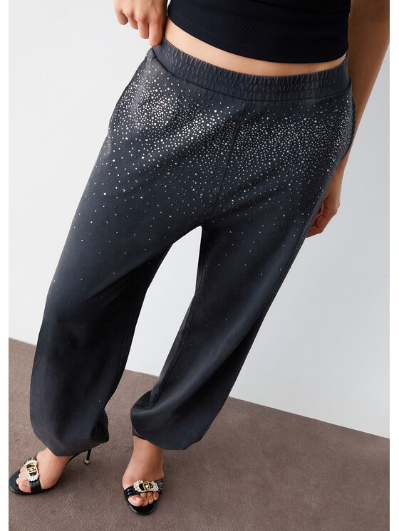 Liu Jo Liu Jo Pantaloni di tessuto TA6102JS008P9282 Nero Regular Fit