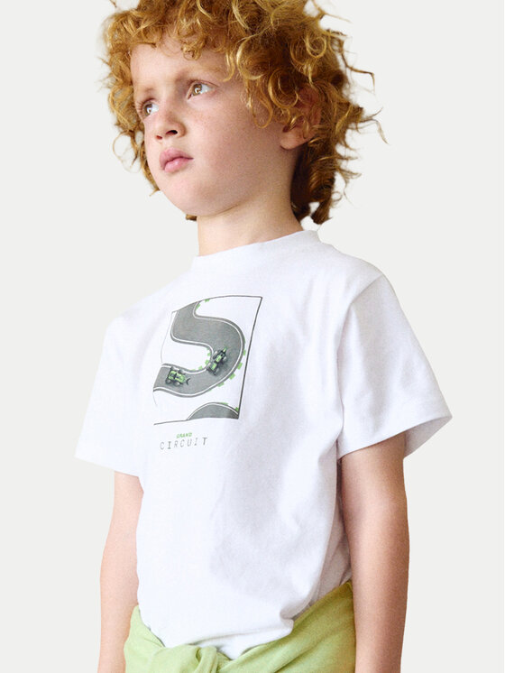 Mayoral Mayoral Σετ t-shirt, μπλούζα και παντελόνι 3884 Κίτρινο Regular Fit