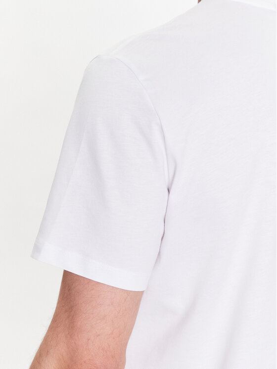 BOSS Boss T-särk 50483644 Valge Regular Fit