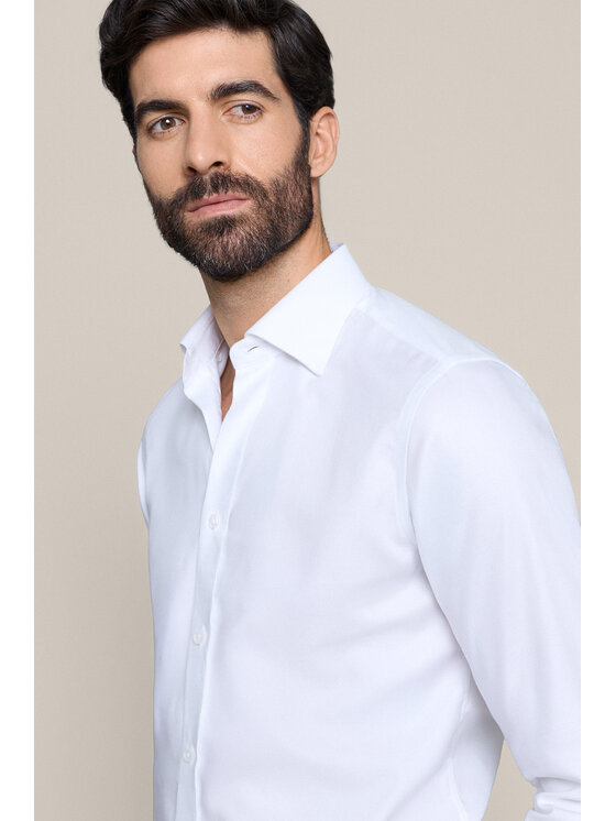 Lancerto Lancerto Koszula Belisaria KO073226000001 Biały Slim Fit
