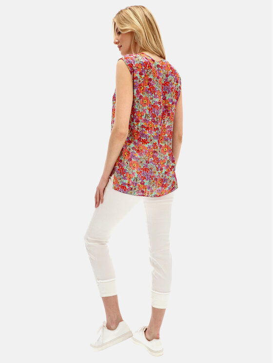 L’AF L’AF Bluzka Flowi Kolorowy Regular Fit
