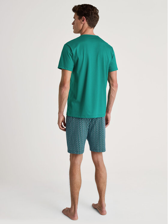 Calida Calida Pyžamo 47187 Zelená Regular Fit