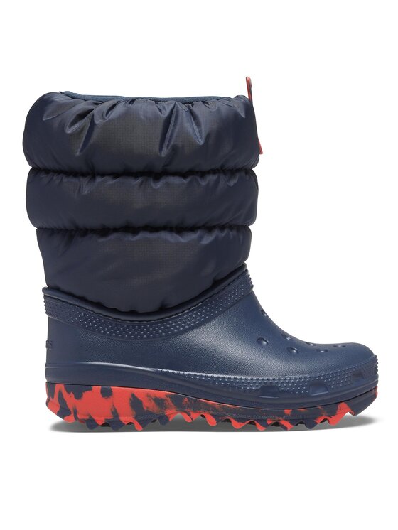 Crocs Crocs Schneeschuhe Crocs Classic Neo Puff Boot T 207683 Dunkelblau