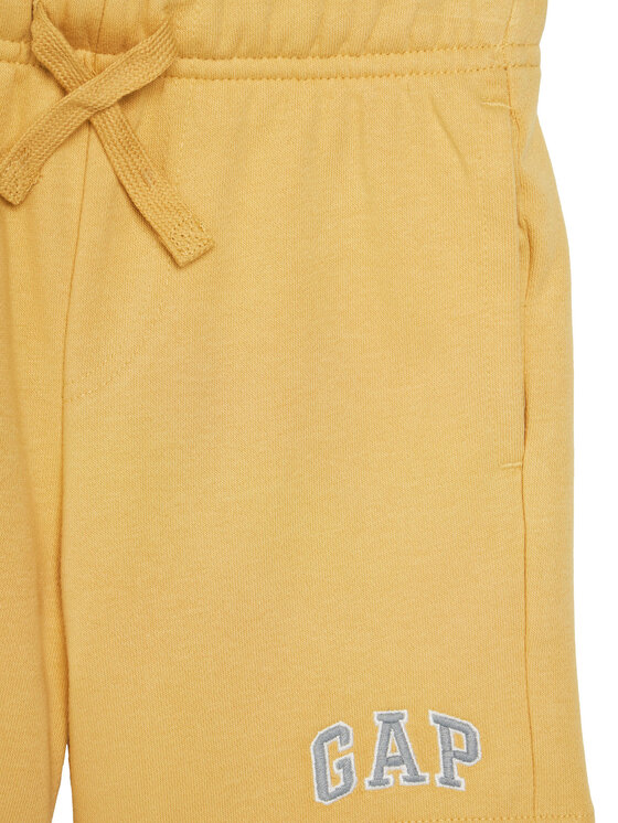 Gap Gap Pantaloni scurți sport 742934-03 Galben Relaxed Fit