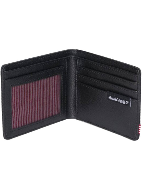 Herschel Herschel Portafoglio piccolo da uomo Herschel Hank Wallet Nero
