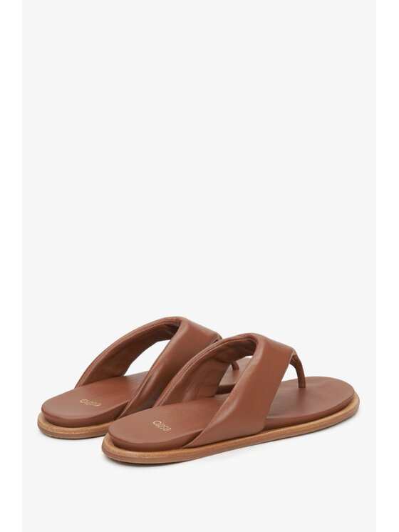 Estro Estro Žabky ER00115222 Hnědá