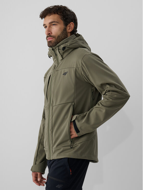 4F 4F Kurtka outdoor active Khaki Regular Fit