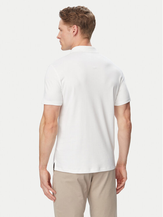Calvin Klein Calvin Klein Polo LV04LH204G Λευκό Regular Fit