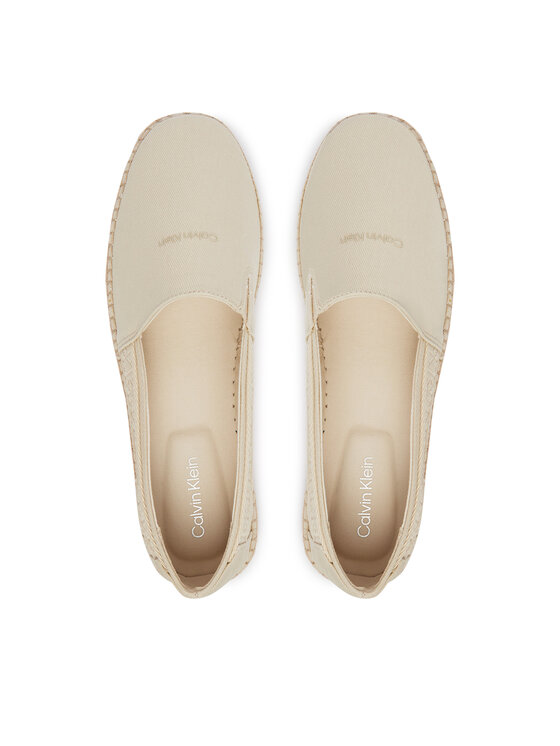 Calvin Klein Calvin Klein Espadryle Espadrille Webbing Cv HM0HM02075 Écru