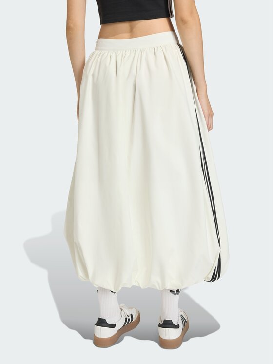 adidas adidas Spódnica maxi Baloon Biały Loose Fit