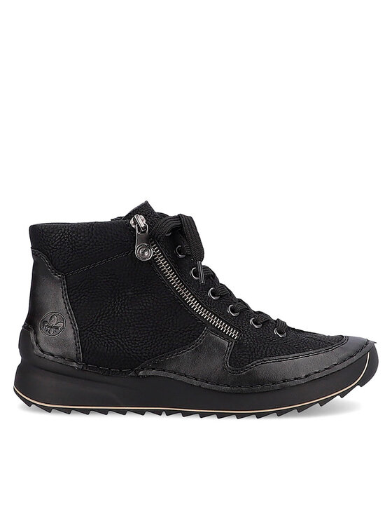 Bottines rieker noires best sale