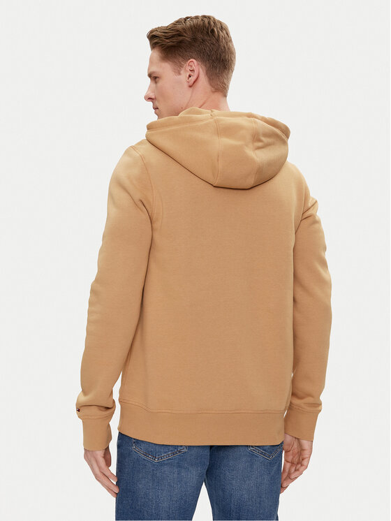 Tommy Hilfiger Tommy Hilfiger Світшот Logo MW0MW11599 Коричневий Regular Fit
