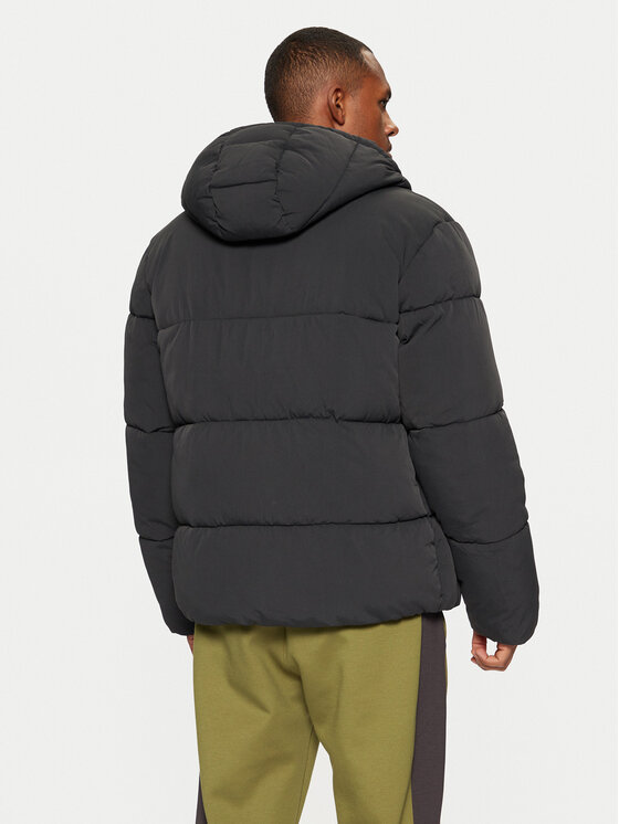Champion Champion Geacă din puf 220347 Negru Regular Fit