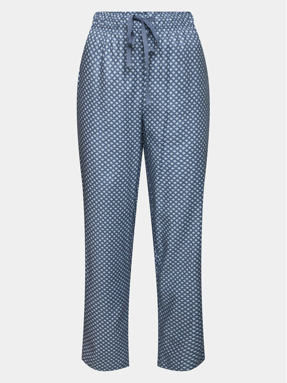 Selmark Selmark Pijama Corbatera P7373 Albastru Regular Fit
