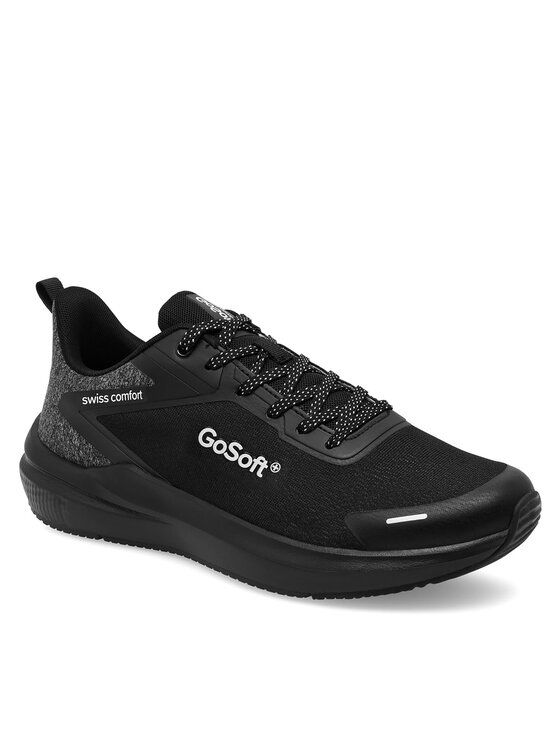 Go Soft Go Soft Sneakersy MP-123 Czarny